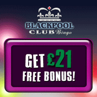 Blackpool Club bingo �21 Free