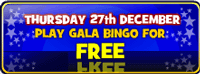 Gala Bingo Free Bingo Day