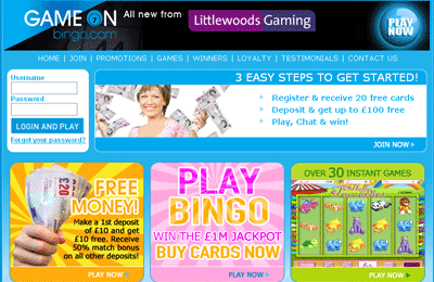 Bingo: GameOn Bingo