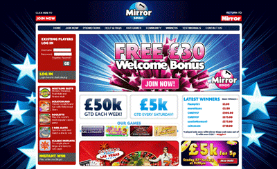 Bingo: Mirror Bingo
