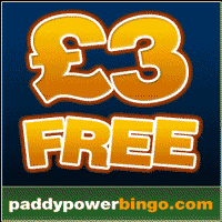 Paddy Power Free �3 Bingo Money