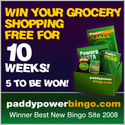 Paddy Power Bingo Free Groceries