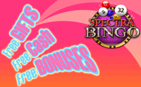 Spectra Bingo Free Cash and Prizes