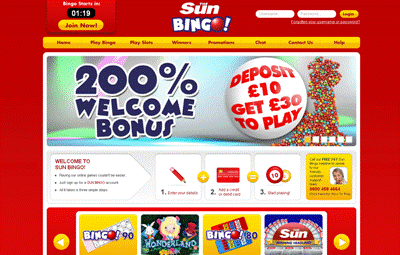 Bingo: Sun Bingo