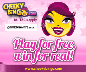 Deposit �10, Get �20 Free<br>at Cheeky Bingo