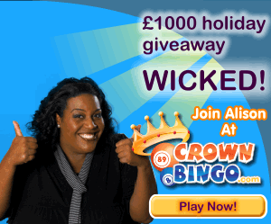 Crown Bingo �250 Bonus