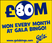 Gala bingo �20 Free Play