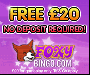 Foxy Bingo Free �20